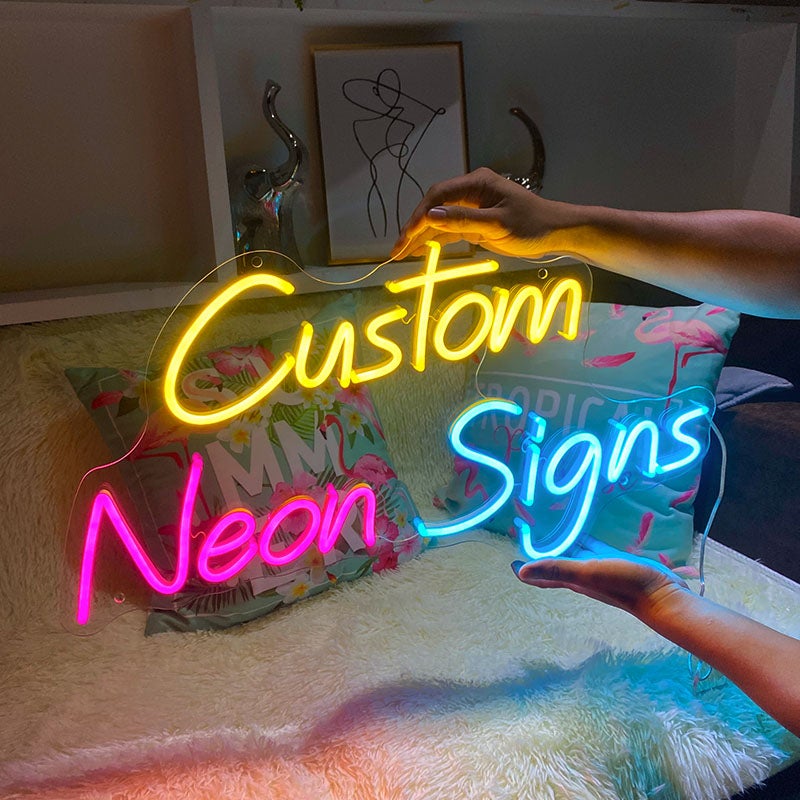 Want a Truly Unique Neon Sign? Go Bespoke with Customised Neon Signs