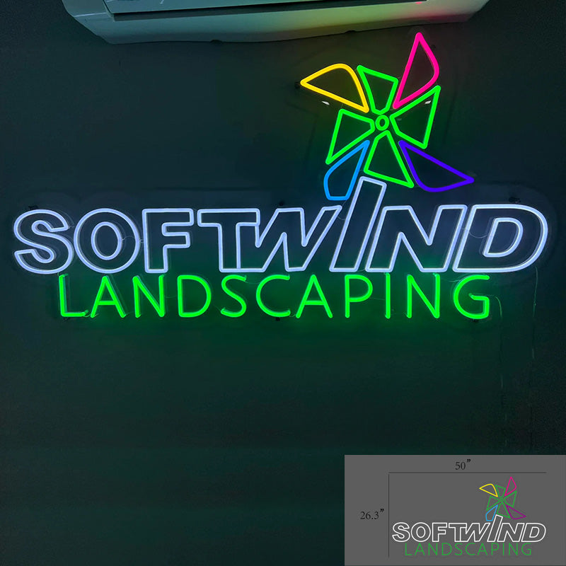 Client's Custom neon light Logo