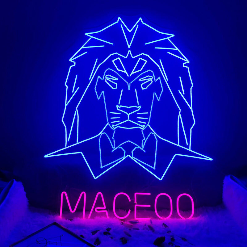 Client's Custom neon light Logo