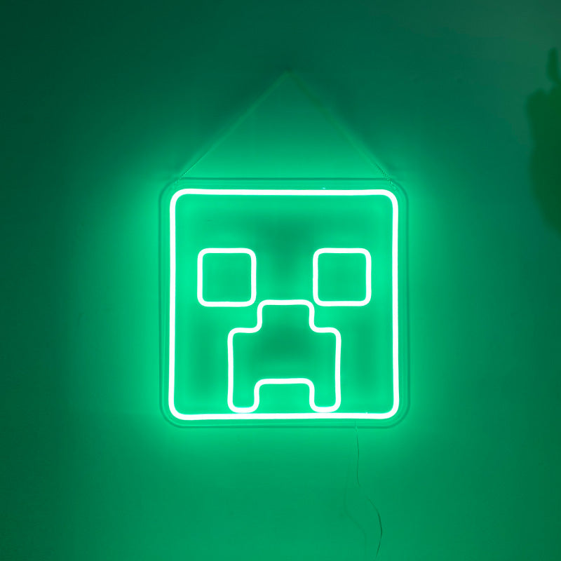 Minecraft neon sign