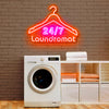 24/7 Hour Laundromat LED Neon Sign