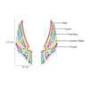 Rainbow Angel Wings Neon Sign