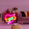 50% OFF Clearance Sale_'Heart & Mom' Neon Sign