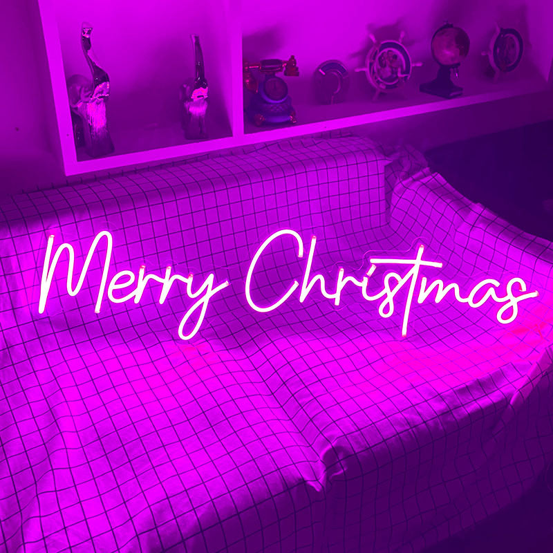 Merry Christmas Neon Sign