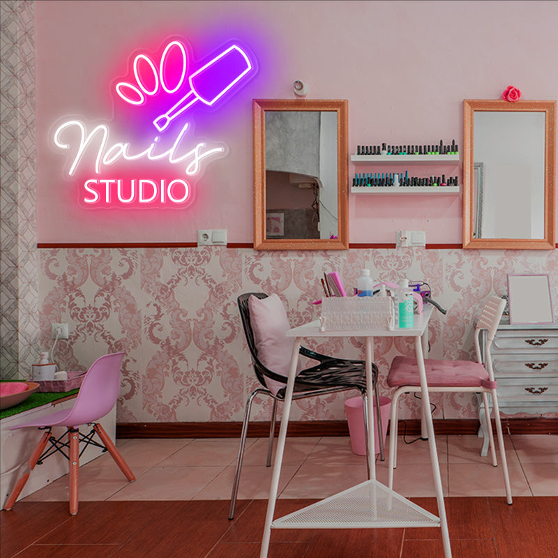 Nail Studio Neon Sign