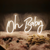 Oh Baby wall sign for kids room
