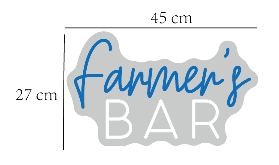 Client's Custom neon light Logo