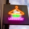 Open Laundromat LED Neon Sign