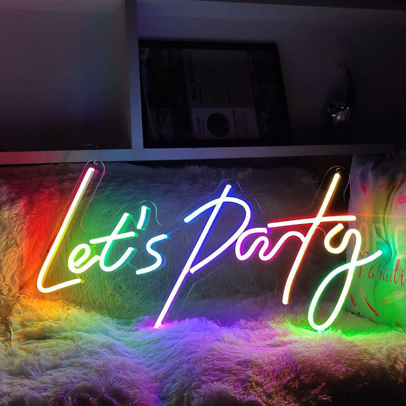 Lets Party Neon Lights