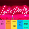 Lets Party Neon Lights