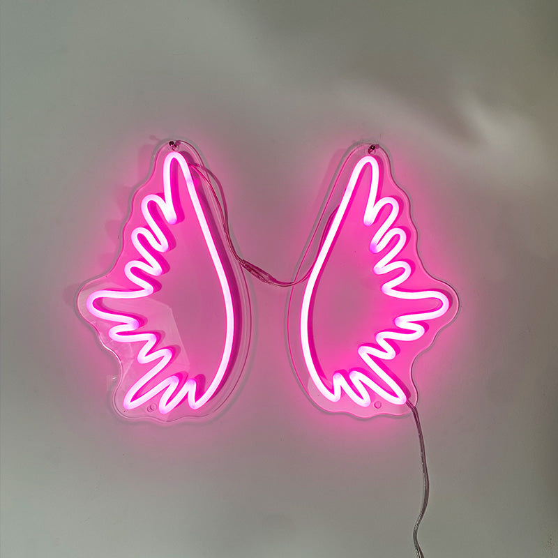Angelic Wings Led Signs