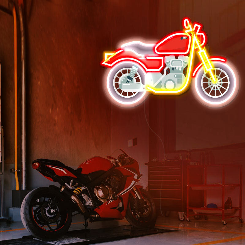 Motorcycle LED Neon Sign