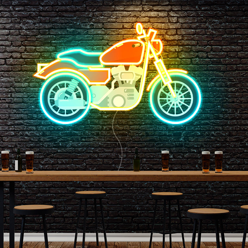 Motorcycle LED Neon Sign