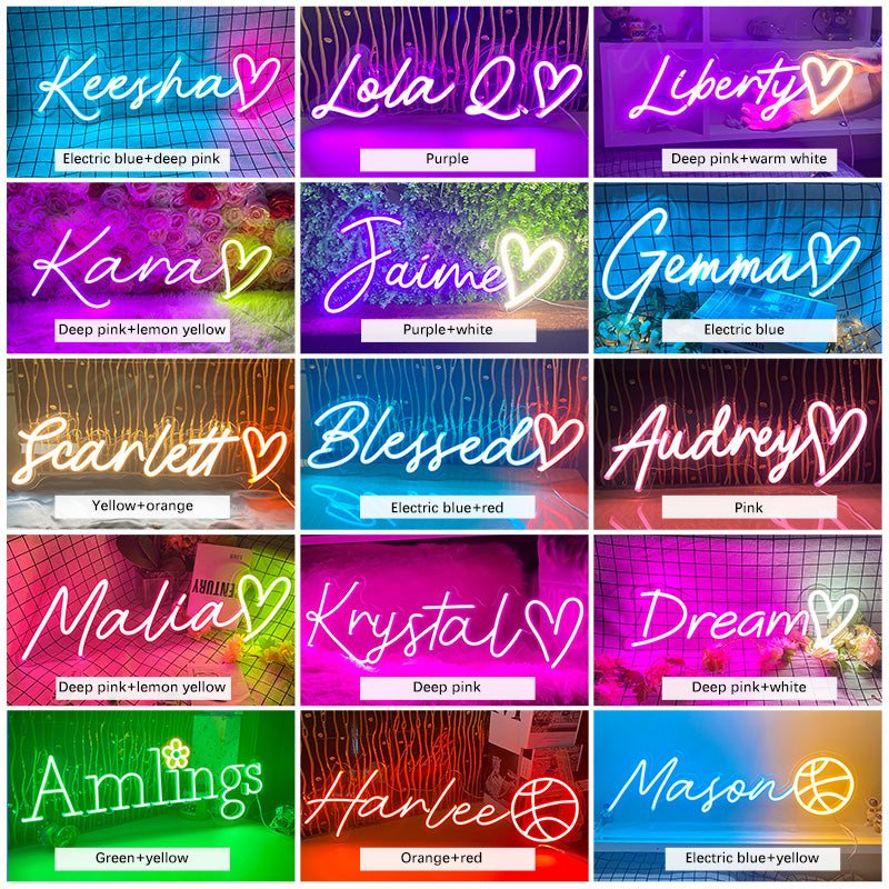 Custom Neon Signs for Kids Rooms