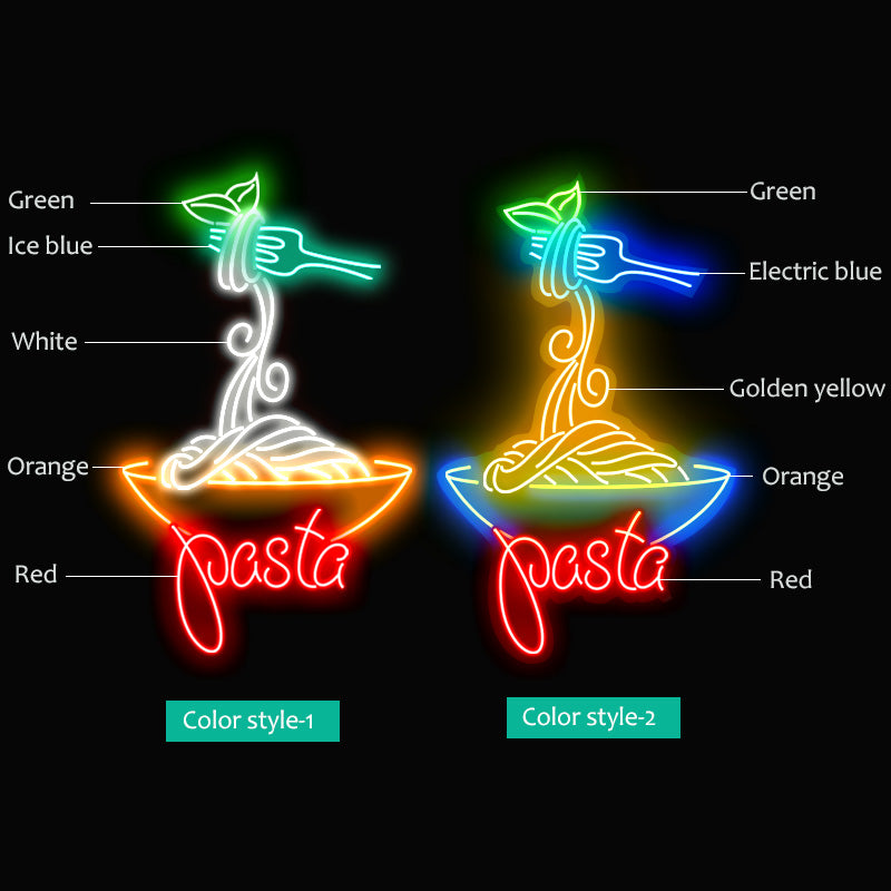 LED Neon Pasta Sign