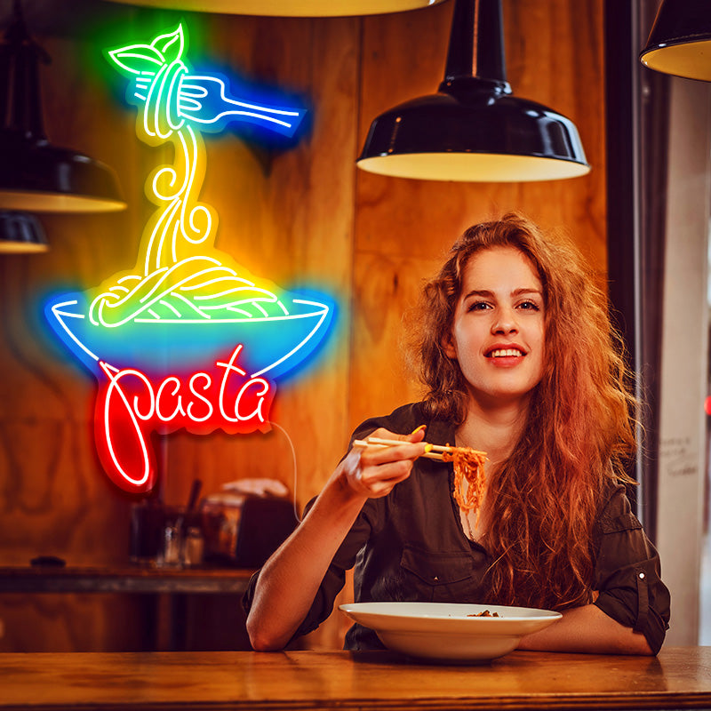 LED Neon Pasta Sign