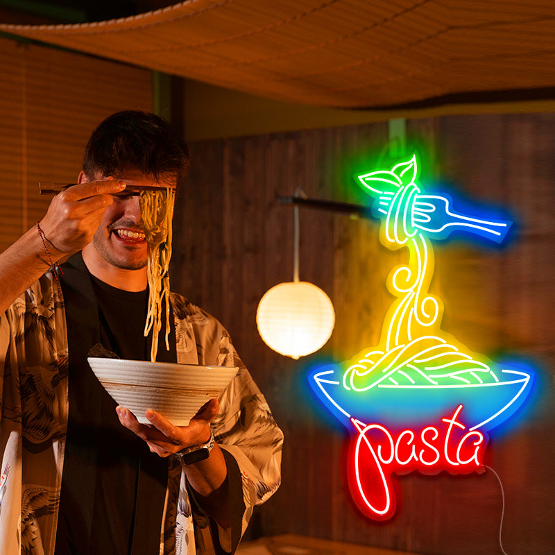 LED Neon Pasta Sign