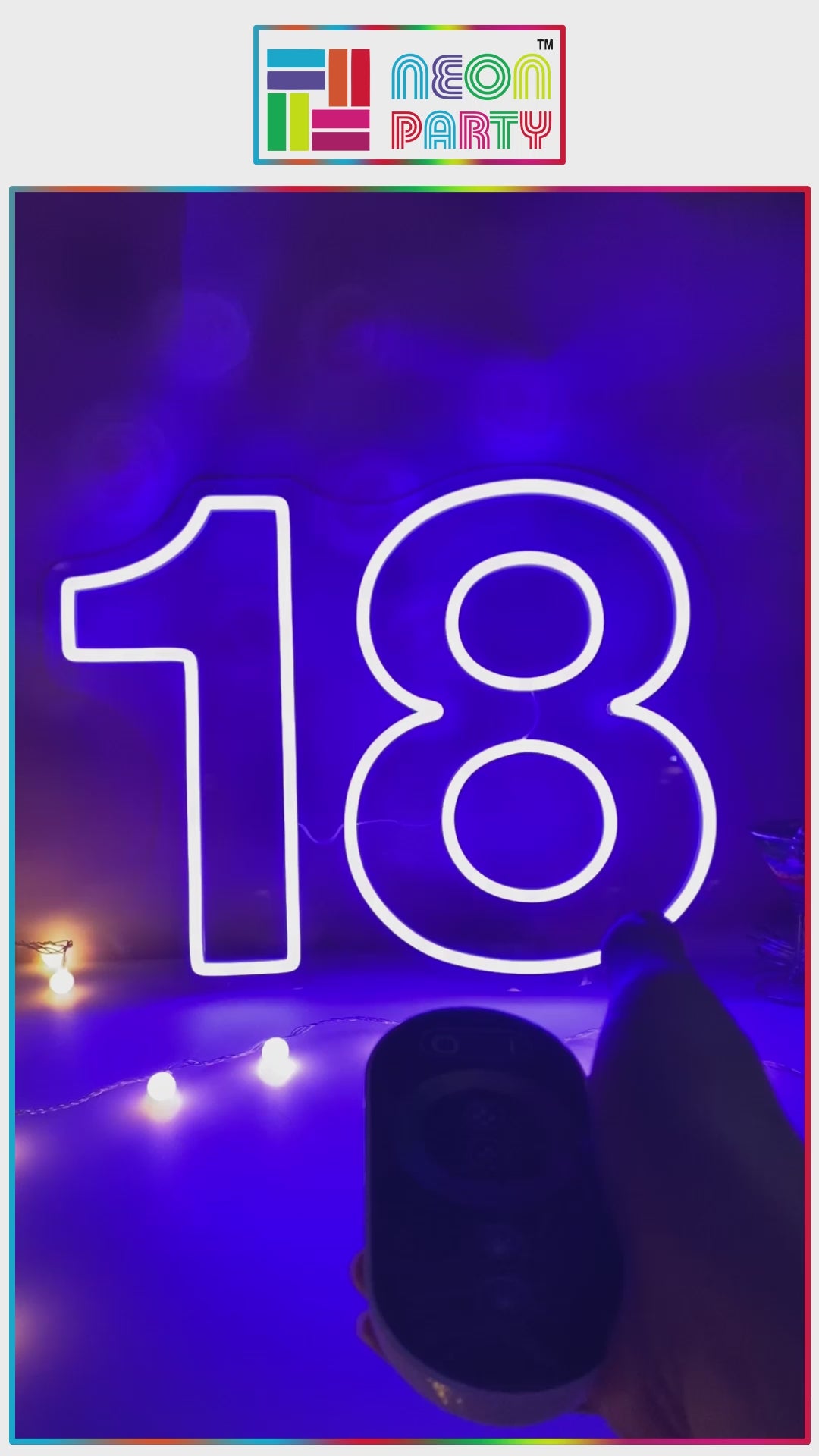 18th Birthday Party Sign