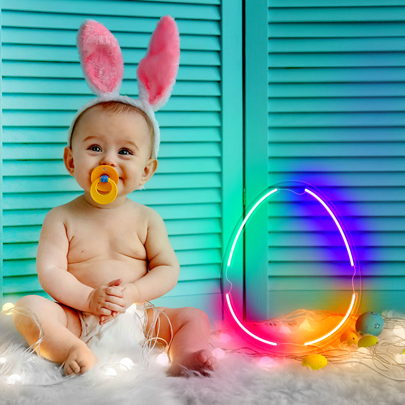 Colourful Easter egg