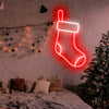Christmas Stocking Neon Sign