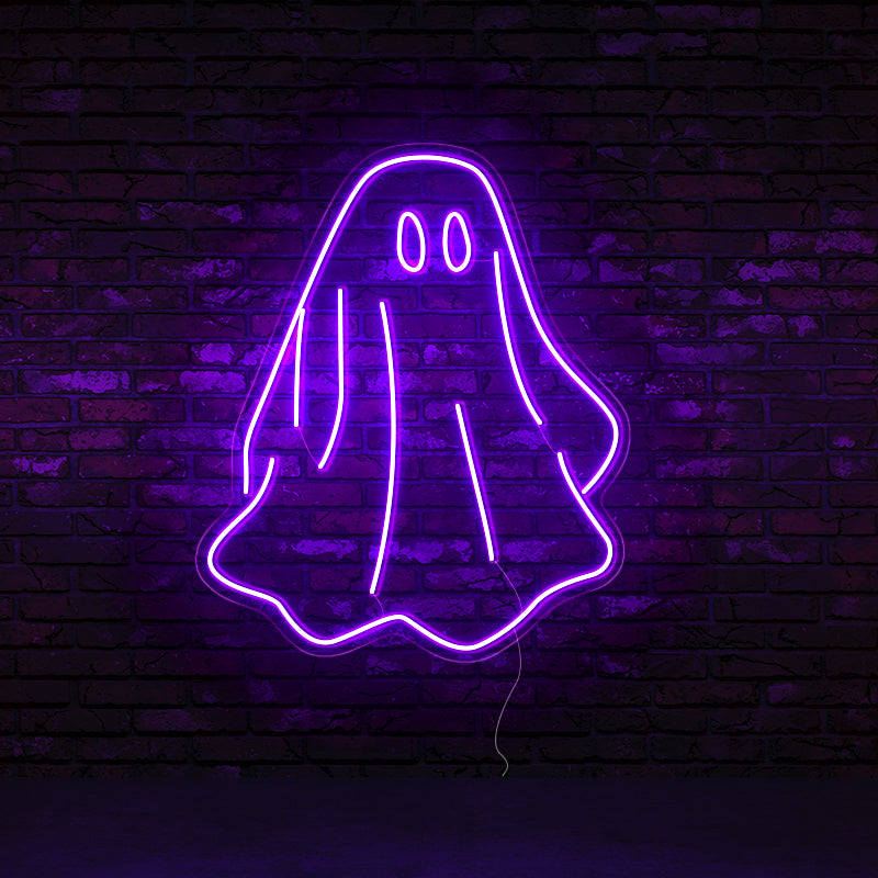 Green ghost Halloween light decoration