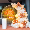 40 baby Birthday Party Neon Sign