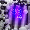 40 baby Birthday Party Neon Sign