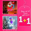 Santa Claus & Cute Gingerbread Man gift box