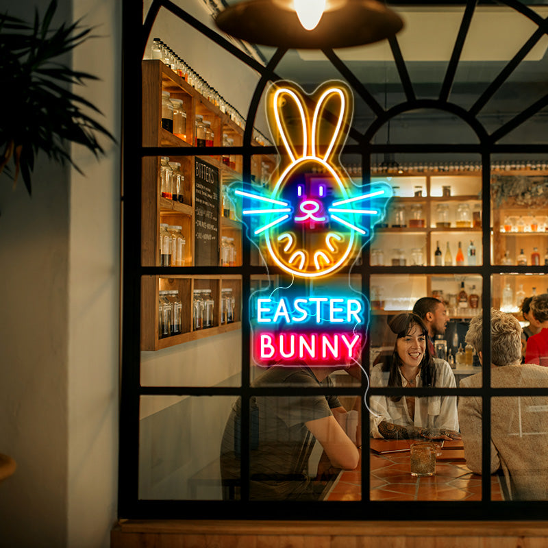 Easter Bunny Neon