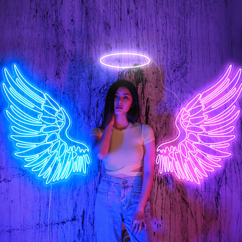 Angel Wings Neon Sign