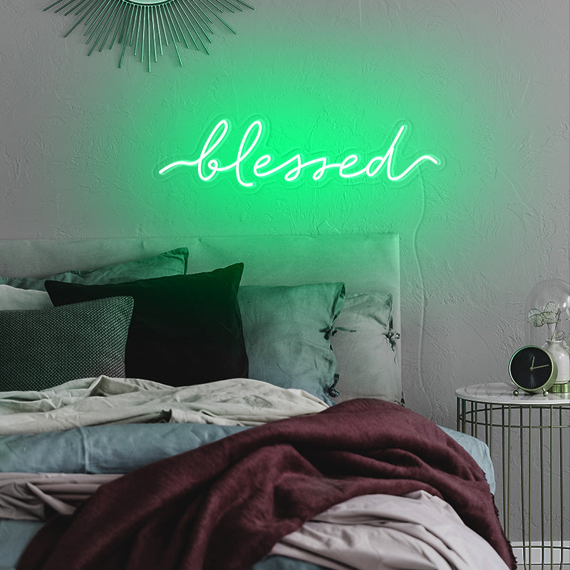 Blessed Neon Wall Decor