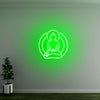 Buddhism Neon Light