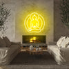 Buddhism Neon Light