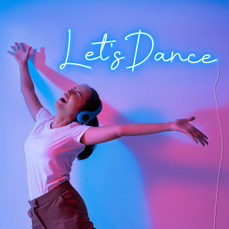 Let's Dance Neon Sign