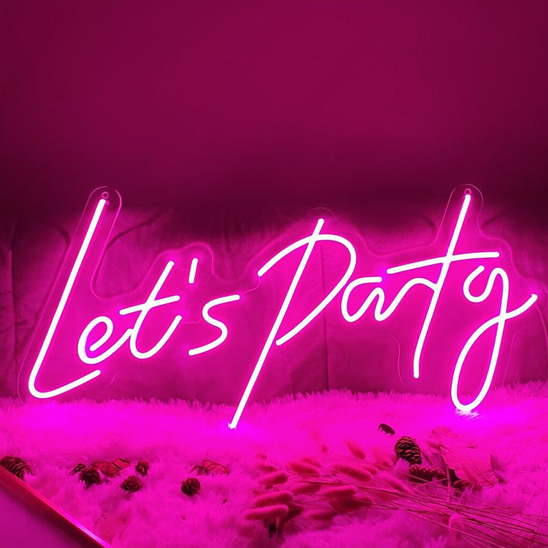 Lets Party Neon Lights