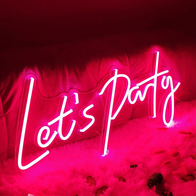 Lets Party Neon Lights