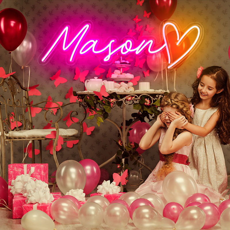Custom Neon Signs for Kids Rooms
