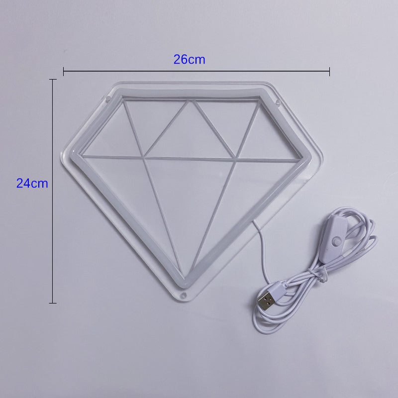 Cool Diamond Neon Lights