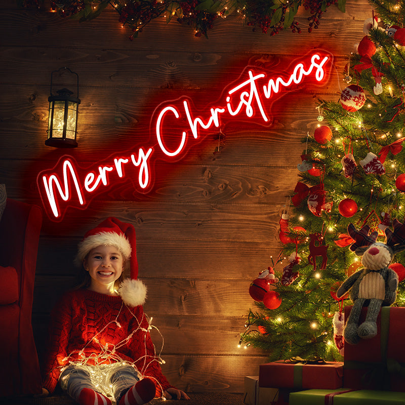 Merry Christmas Neon Sign