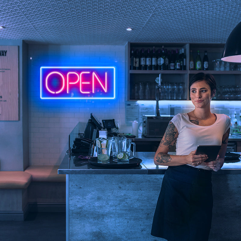 Neon Open Sign