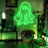 Green ghost Halloween light decoration