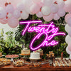 Twenty one birthday party decoration