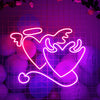 Angel and Devil Neon Light