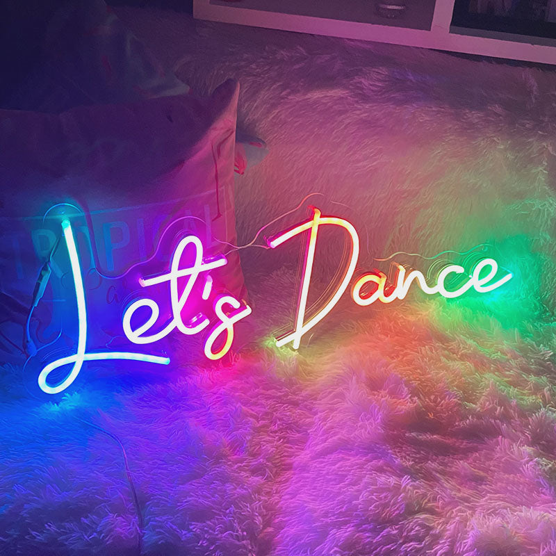 Let's Dance Neon Sign