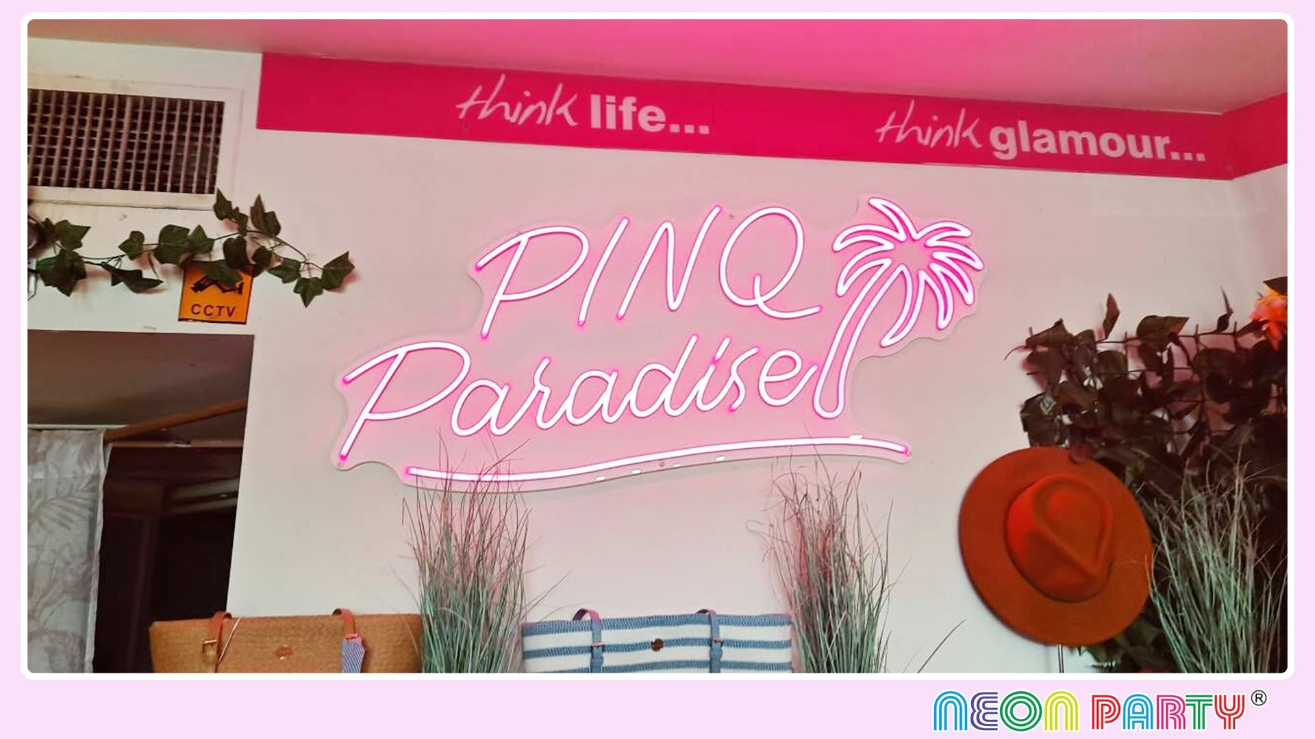 Pink Clean Sign Light Pink Neon Signs - Embracing Elegance