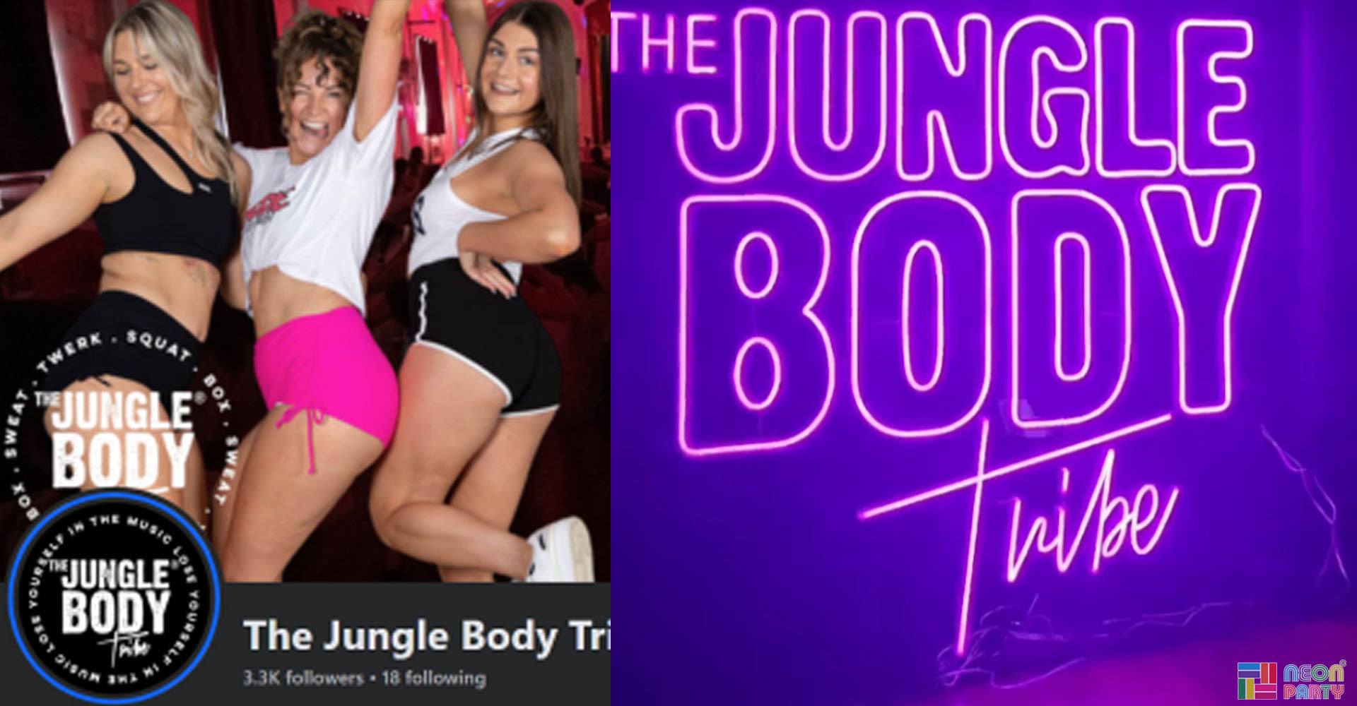 Neonparty® pumps the jam with the jungle body tribe