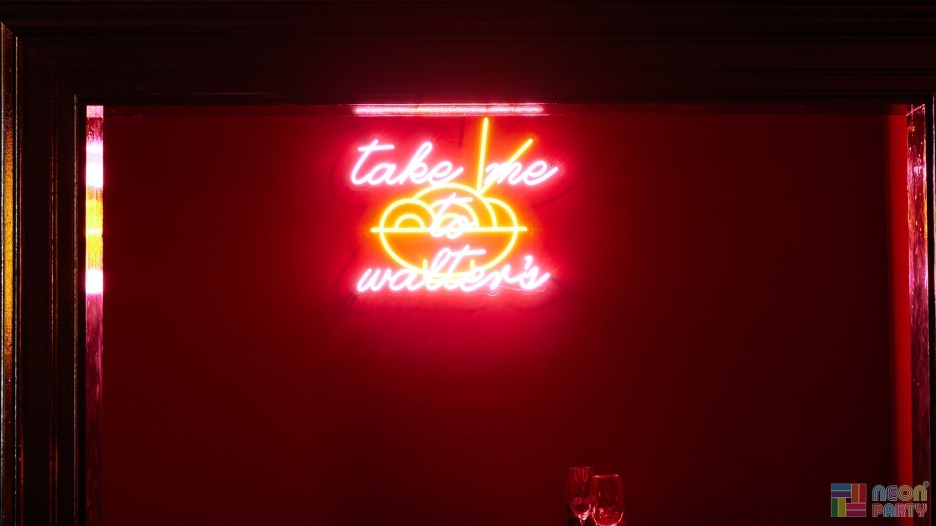 Neon Party’s Custom LED Sign Set the Mood at The Walter’s