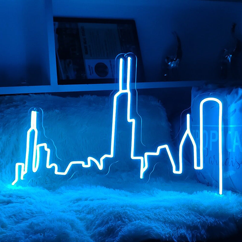 City Skyline Neon Signs