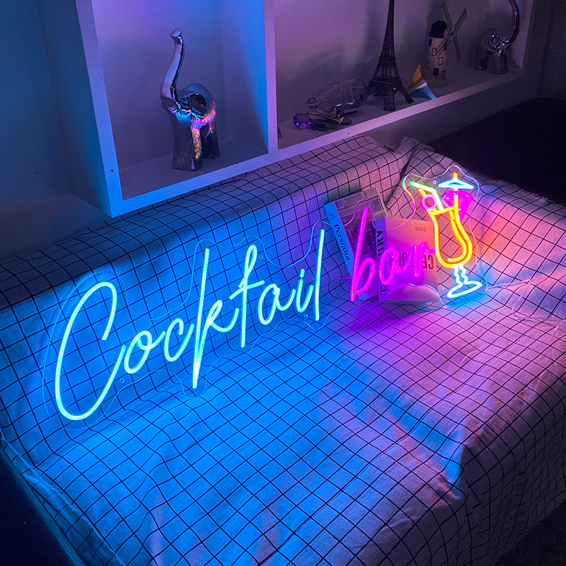 Customised Cocktail bar LED neon light Australia