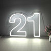 50% OFF Clearance Sale_21 birthday neon sign
